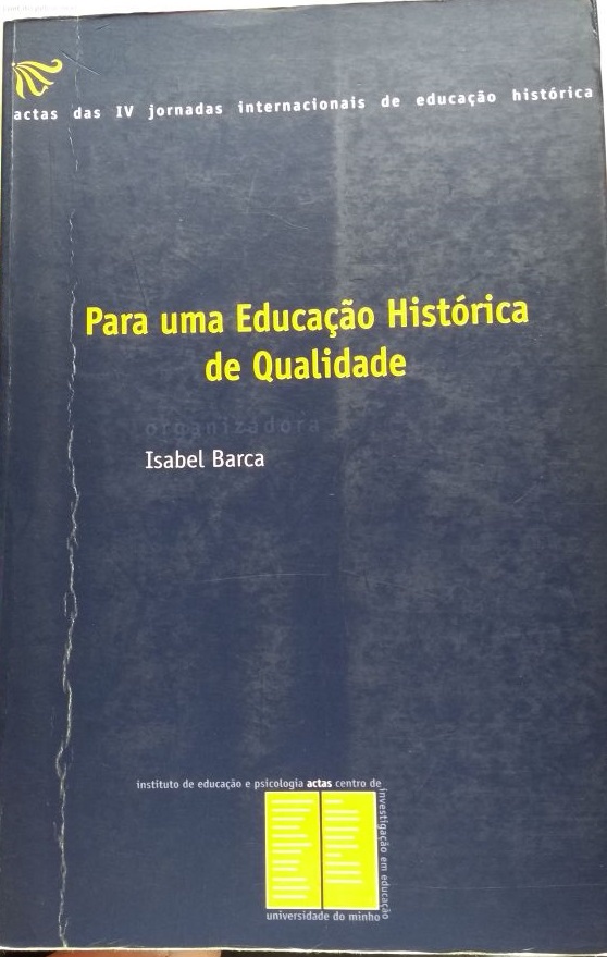 Para uma educação histórica de qualidade
