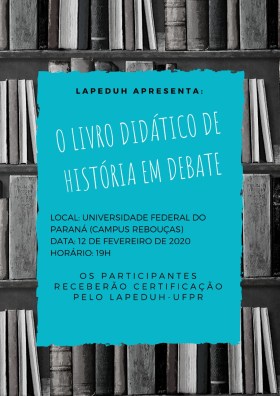 Cartaz livro didático de História